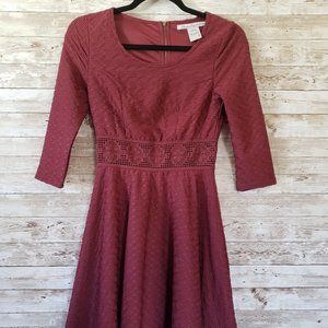 American Rag Flowing Long Sleeve Dress Size S